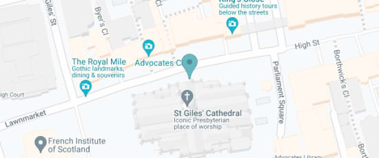 St Giles' Cathedral, High Street, EH1 1RE