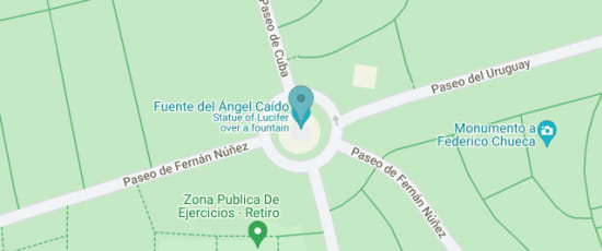 Parque del Retiro, Glorieta del Ángel Caído,, 28014