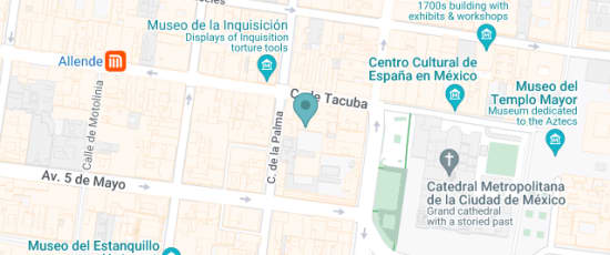 Av. 5 de Mayo 57, Centro Histórico de la Cdad. de México, Centro, Cuauhtémoc, 06000