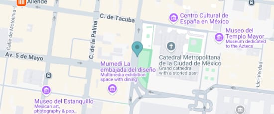 Calle Monte de Piedad 303, Centro Histórico de la Cdad. de México, Centro, Cuauhtémoc, 06000 Ciudad de México, CDMX, 06000