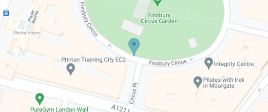 Finsbury Circus Garden
London, EC2M 7DT