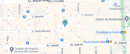 Calle Donato Guerra 25, Zona Centro, Guadalajara, 44100