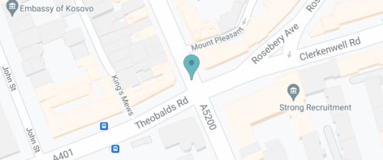 2 Theobalds Rd, London, United Kingdom, WC1X 8PN