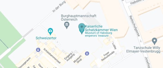 Kaiserliche Schatzkammer Wien, Hofburg 1 Schweizerhof, 1010