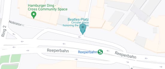 Beatles-Platz, Reeperbahn 174, 20359