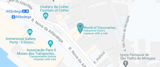 Museu Interativo & Parque Tematico, Rua de Miragaia 106, 4050-387