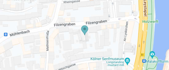 Filzengraben 4, Köln, 50676