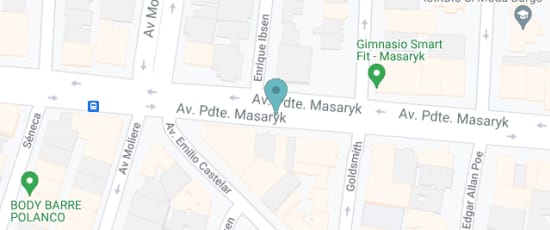 Av. Pdte. Masaryk 454, Polanco, Miguel Hidalgo, 11550, Ciudad de México, 11550