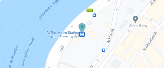 Al Ras Metro Bus Stop 1, DeiraAl Ras - Dubai - United Arab Emirates