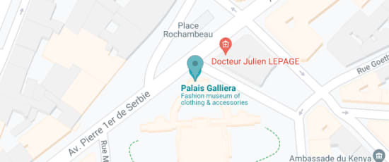 10 Avenue Pierre 1er de Serbie, Paris, 75116