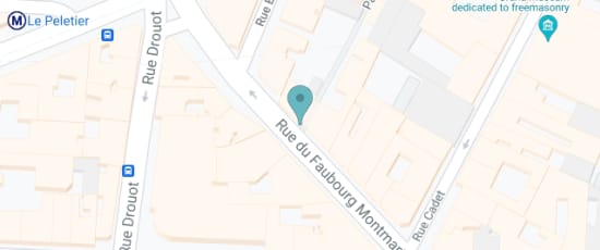 44 Rue du Faubourg Montmartre, Paris, 75009