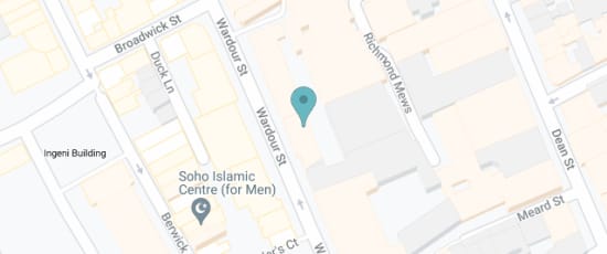100 Wardour St, W1F 0TN