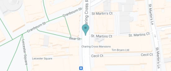 Charing Cross Road, WC2H 0DA