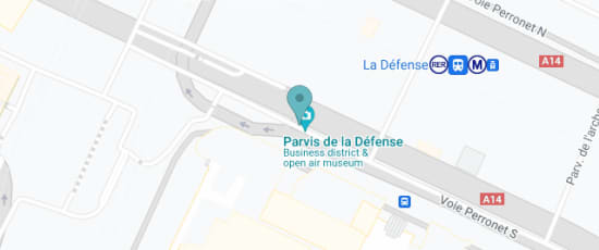 Parvis de l'Arche, Courbevoie, 92400
