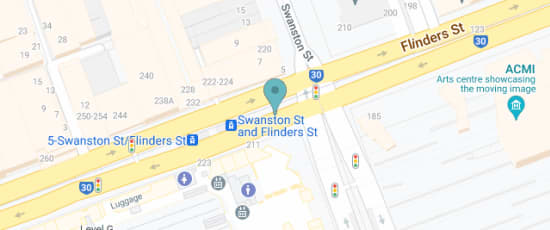 Flinders St, Melbourne, VIC 3000
