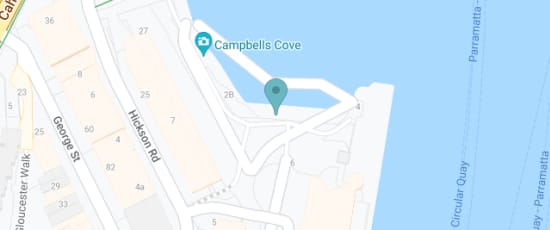 Campbell's Cove Jetty, The Rocks, 2000