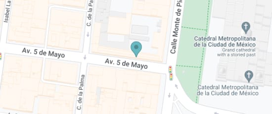 Av. 5 de Mayo 61, Centro Histórico de la Cdad. de México, Centro, Cuauhtémoc, 06000 Ciudad de México, CDMX, 06000
