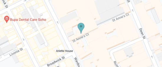 124, 126 Wardour St, W1F 0TY