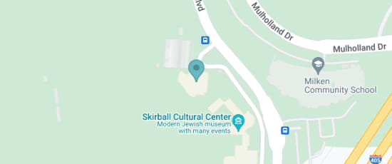 Skirball Cultural Center Ahmanson Hall, 2701 N. Sepulveda Blvd. Los Angeles, CA, 90049