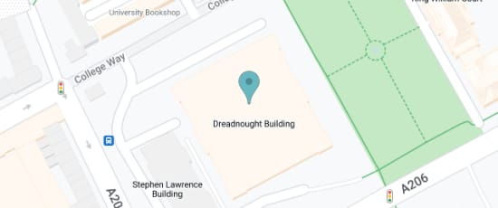 Greenwich Students' Union, Dreadnought Building, 30 Park Row, SE10 9HU