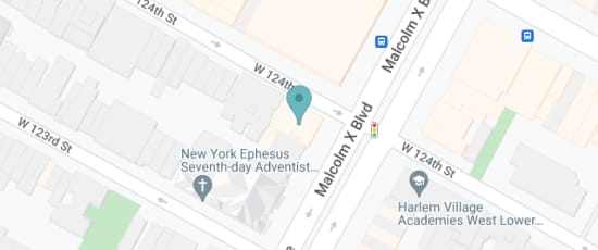 Manhattan; 100 W 124th St, New York, NY, 10027