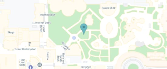 It's 3555 S Las Vegas Blvd, Las Vegas, NV 89109, United States, 89109
