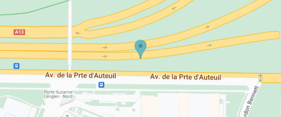Porte 36 du 1 Avenue Gordon-Bennett, 75016