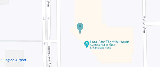 Lone Star Flight Museum 11551 Aerospace Ave, Houston, TX 77034, 77034