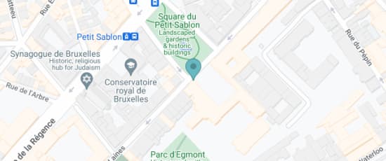 Place du Petit Sablon 8, Bruxelles, 1000