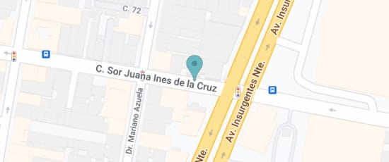 Av. Insurgentes Norte 134, Col. Santa María la Ribera, Cuauhtémoc., 06400