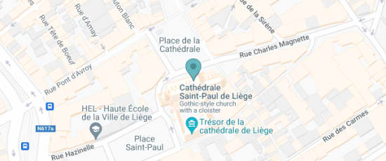 Place de la Cathédrale, Liège, 4000