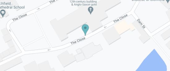 Lichfield Cathedral, The Close, Lichfield, WS13 7LD, WS13 7LD