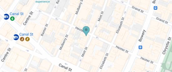 119 Mott street, corner of Hester St, 10013-4720