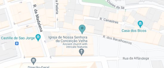 R. dos Bacalhoeiros 26A, 1100-585 Lisboa, 1100-585