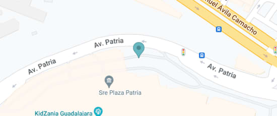 Av. Patria, Jacarandas, 45160 Zapopan, Jalisco, 45160