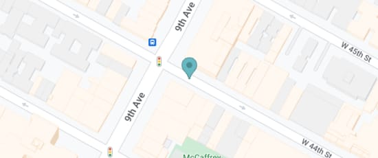 358 W 44th StNew York, NY 10036, USA, 10036