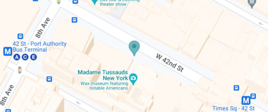 234 W 42nd St, New York, NY, 10036