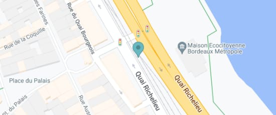 Ponton d'honneur en face du 186 quai Richelieu, 33000