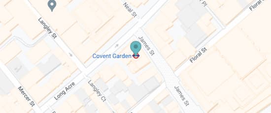 Underground Ltd, Long Acre, WC2E 9JT