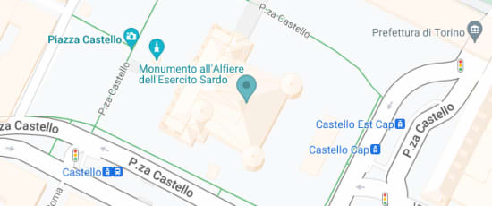 Piazza Castello, Torino, 10122