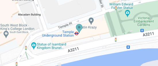 Victoria Embankment, London, WC2R 2PH