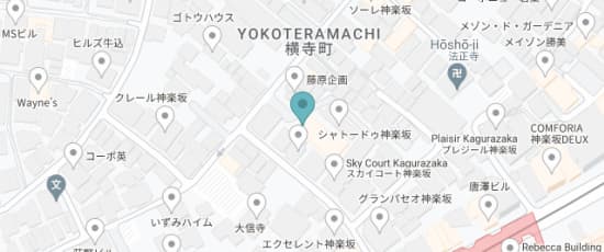東京都新宿区横寺町40番地（正定院 宝国寺地下）|　40 Yokoteramachi, Shinjuku City, 162-0831