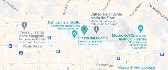 Piazza del Duomo, Firenze, 50122