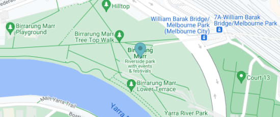 Birrarung Marr, Melbourne, Australia, VIC 3000