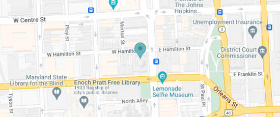 10 W. Franklin Street. Baltimore, MD 21201, 21201