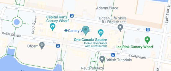 Cabot Place, Canary Wharf, London, E14 4QT