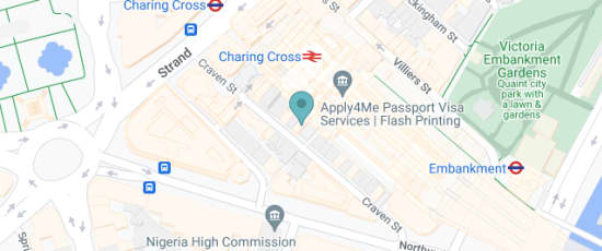 36 Craven Street, London, WC2N 5NF