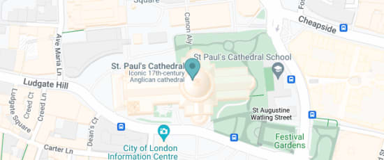 St. Paul's Churchyard, London, EC4M 8AD