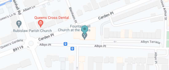 Queens Cross Church, 38 Albyn Place, Aberdeen, AB10 1YN