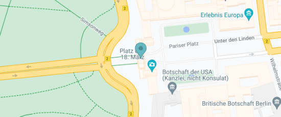 Pariser Platz, Berlin, 10117